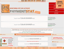 Tablet Screenshot of paymentstat.com
